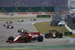 Gallerie: Kimi Räikkönen (Ferrari) und Max Verstappen (Red Bull)