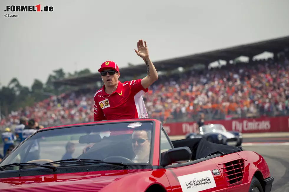 Foto zur News: Kimi Räikkönen (Ferrari)