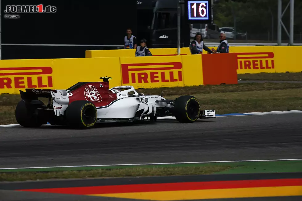 Foto zur News: Charles Leclerc (Sauber)