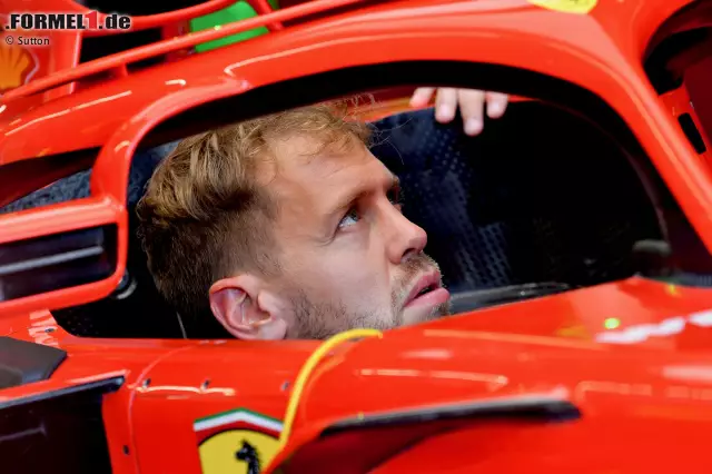 Foto zur News: Sebastian Vettel (Ferrari)