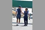 Foto zur News: Lance Stroll (Williams) und Luca Baldisserri