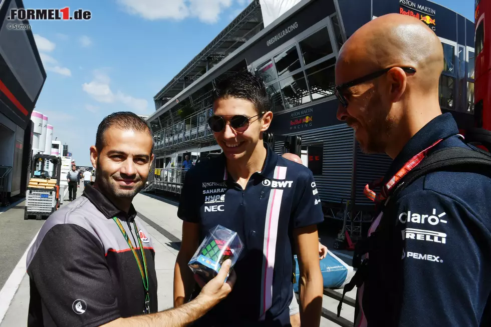 Foto zur News: Esteban Ocon (Force India)