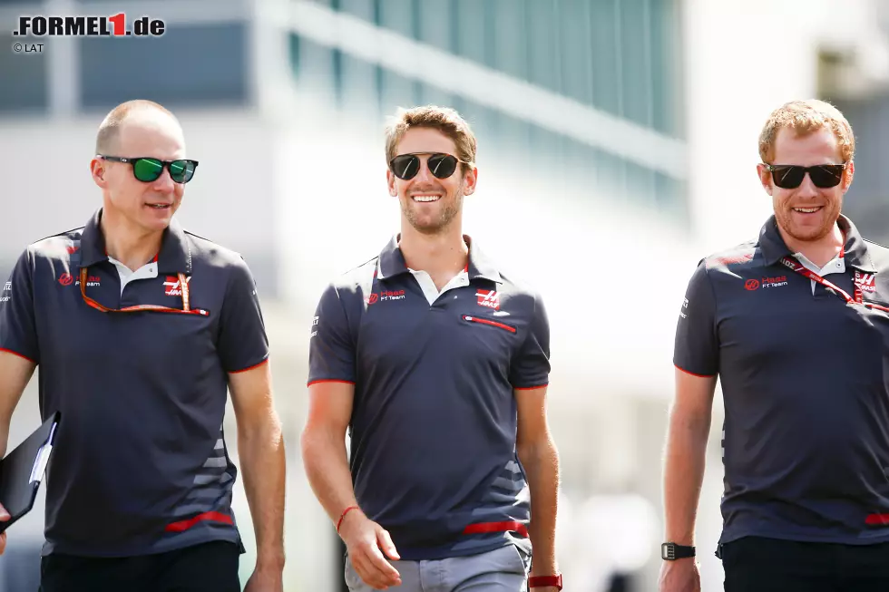 Foto zur News: Romain Grosjean (Haas)