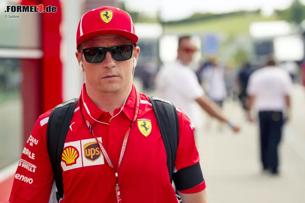 Foto zur News: Kimi Räikkönen (Ferrari)