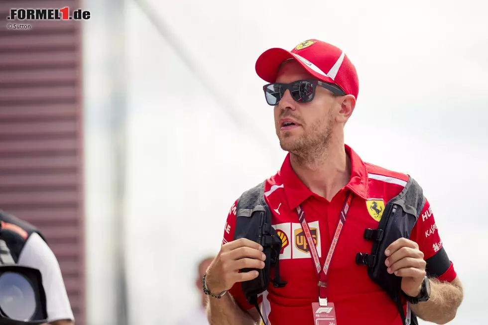 Foto zur News: Sebastian Vettel (Ferrari)