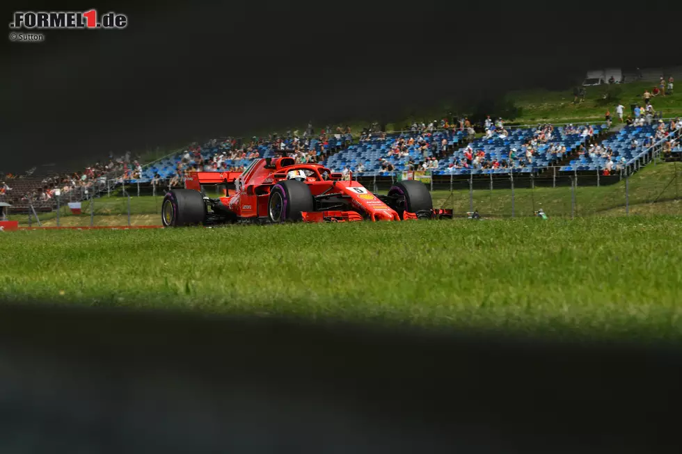 Foto zur News: Sebastian Vettel (Ferrari)