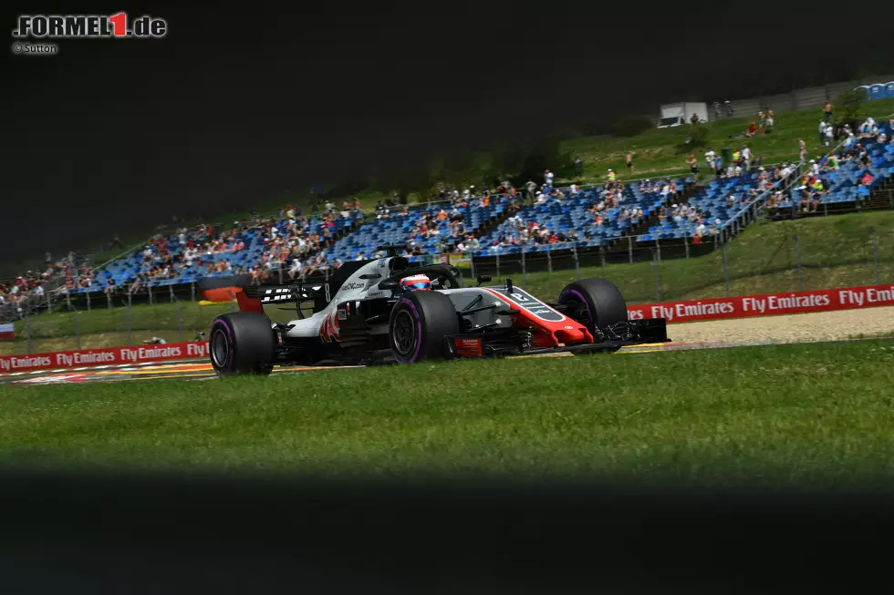 Foto zur News: Romain Grosjean (Haas)