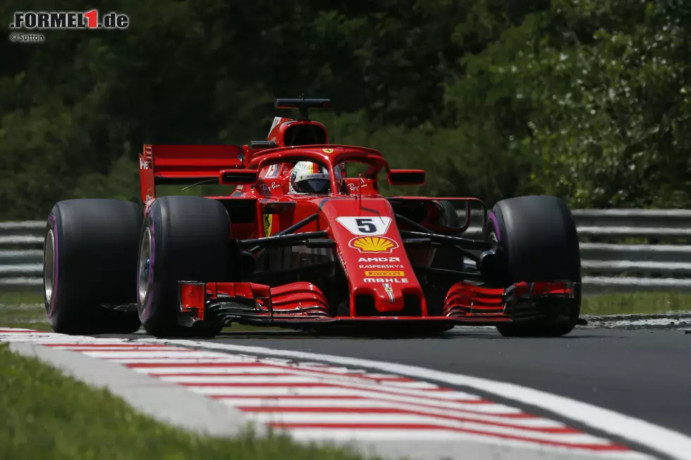 Foto zur News: Sebastian Vettel (Ferrari)