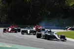 Foto zur News: Lewis Hamilton (Mercedes), Valtteri Bottas (Mercedes), Sebastian Vettel (Ferrari) und Kimi Räikkönen (Ferrari)