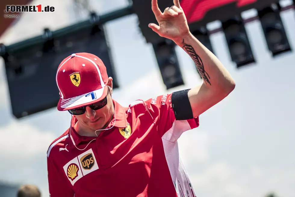 Foto zur News: Kimi Räikkönen (Ferrari)