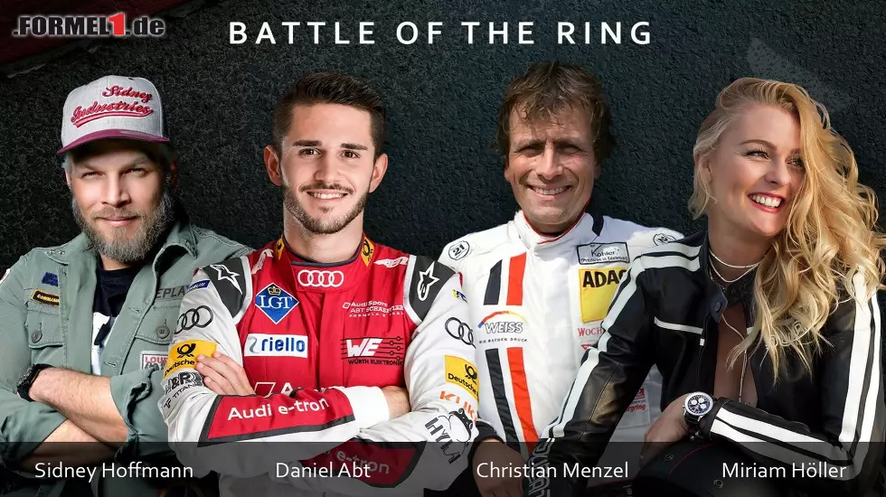 Foto zur News: Sidney Hoffmann, Daniel Abt, Christian Menzel und Miriam Höller