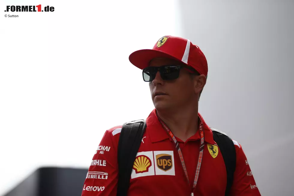 Foto zur News: Kimi Räikkönen (Ferrari)