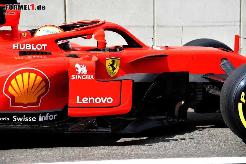 Foto zur News: Sebastian Vettel (Ferrari)