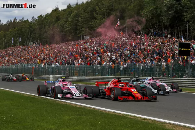 Foto zur News: Jetzt durchklicken, wie Racing Point beinahe die Führung übernommen hätte!