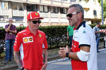 Foto zur News: Kimi Räikkönen (Ferrari) und Beat Zehnder