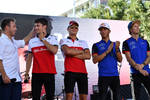Foto zur News: Davide Valsecchi, Charles Leclerc (Sauber), Marcus Ericsson (Sauber), Pierre Gasly (Toro Rosso) und Brendon Hartley (Toro Rosso)