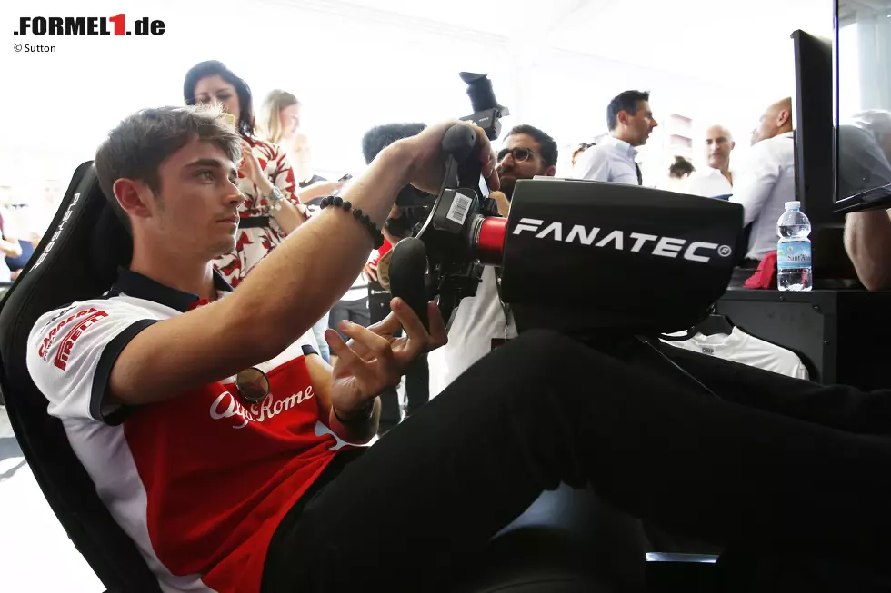 Foto zur News: Charles Leclerc (Sauber)