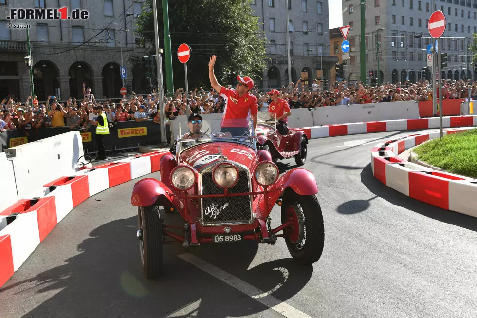 Foto zur News: Sebastian Vettel (Ferrari)