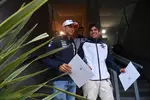 Foto zur News: Esteban Ocon (Racing Point) und Lance Stroll (Williams)