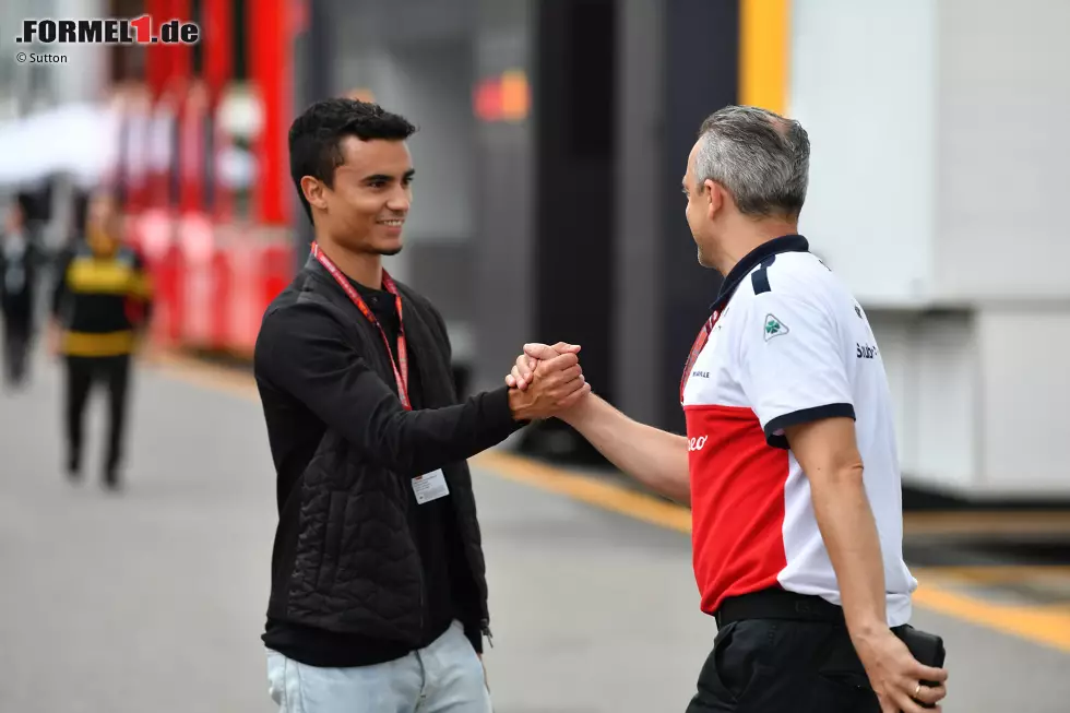 Foto zur News: Pascal Wehrlein und Beat Zehnder