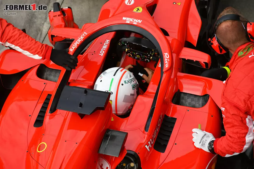 Foto zur News: Sebastian Vettel (Ferrari)