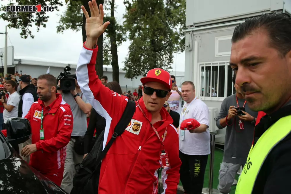 Foto zur News: Kimi Räikkönen (Ferrari)