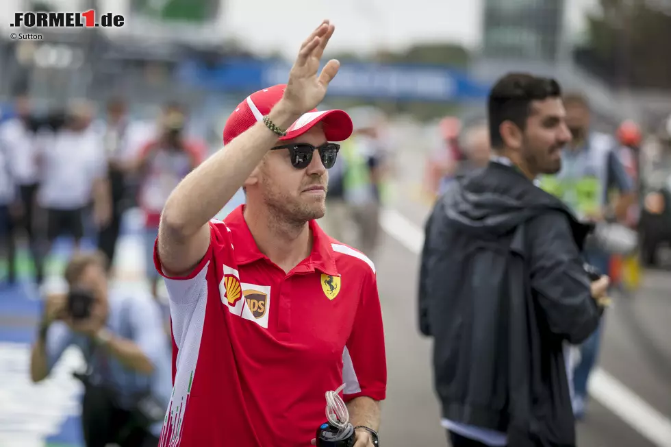 Foto zur News: Sebastian Vettel (Ferrari)