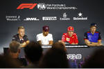 Foto zur News: Kevin Magnussen (Haas), Lewis Hamilton (Mercedes), Kimi Räikkönen (Ferrari) und Brendon Hartley (Toro Rosso)