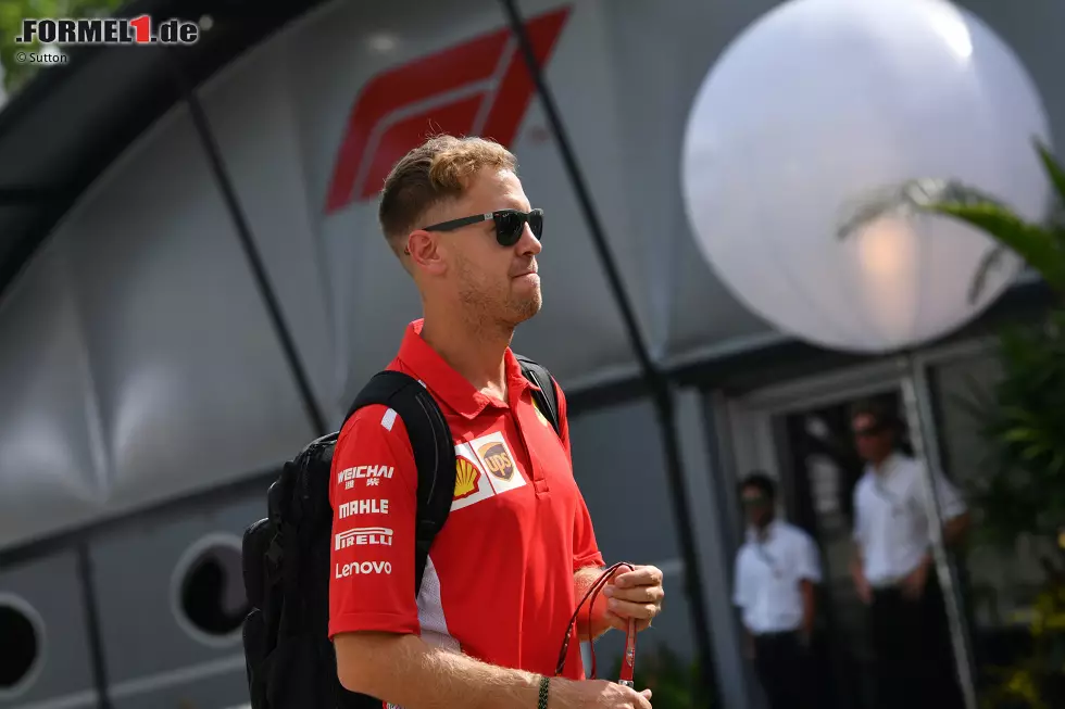 Foto zur News: Sebastian Vettel (Ferrari)