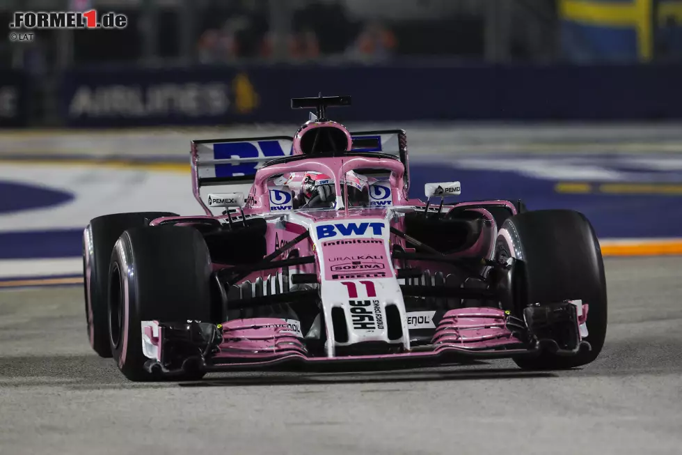 Foto zur News: Sergio Perez (Racing Point)