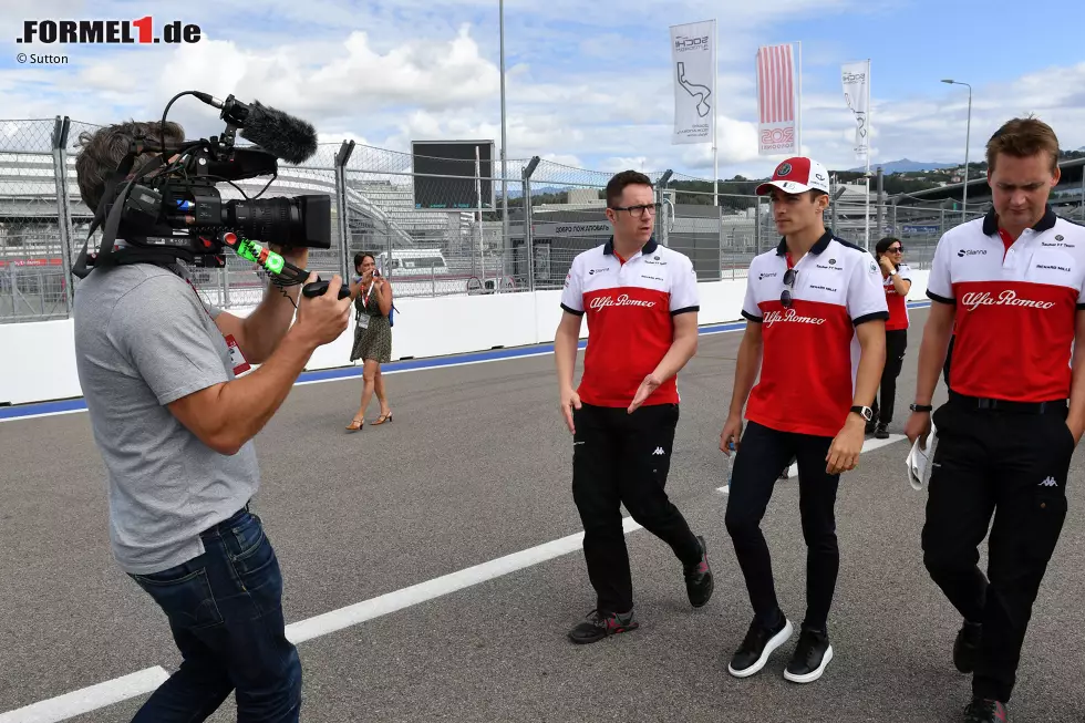 Foto zur News: Charles Leclerc (Sauber)