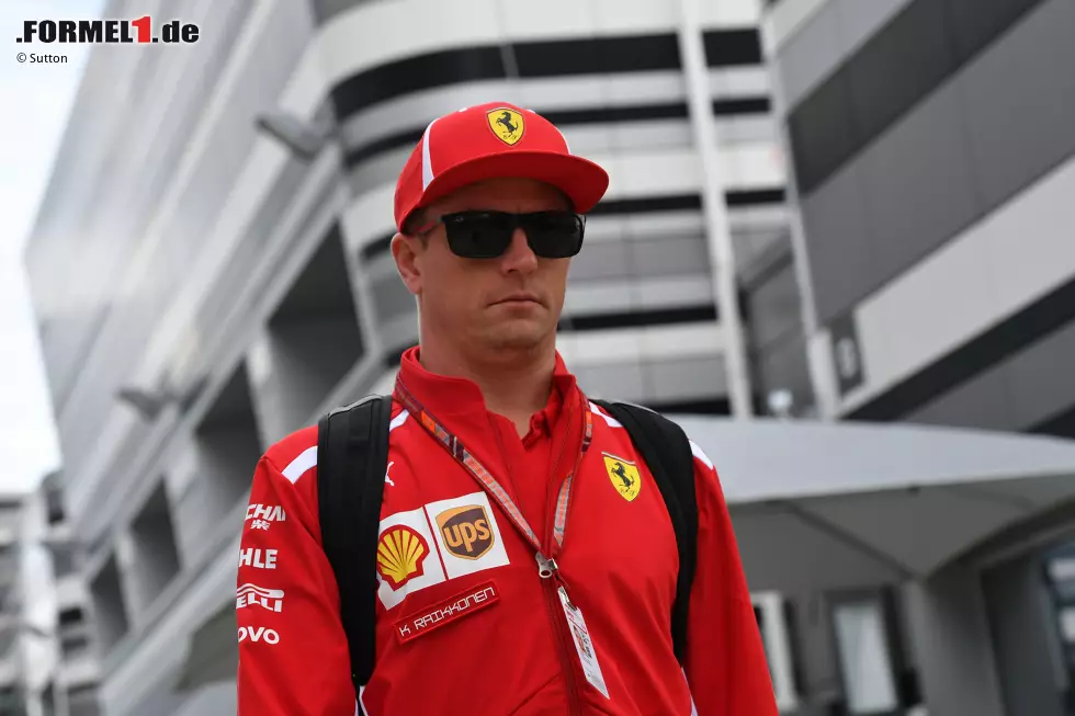 Foto zur News: Kimi Räikkönen (Ferrari)