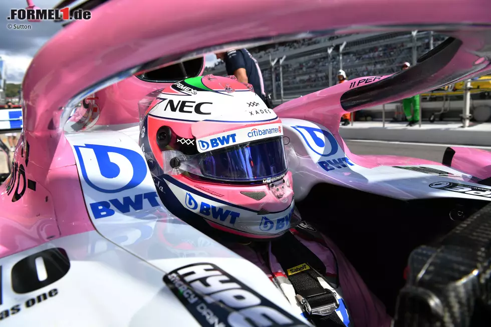 Foto zur News: Sergio Perez (Racing Point)