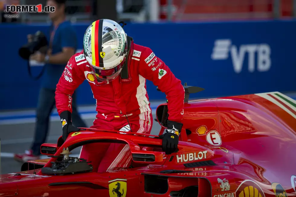 Foto zur News: Sebastian Vettel (Ferrari)