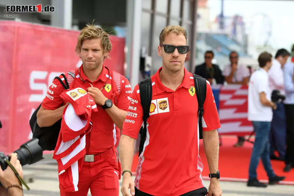 Foto zur News: Sebastian Vettel (Ferrari)