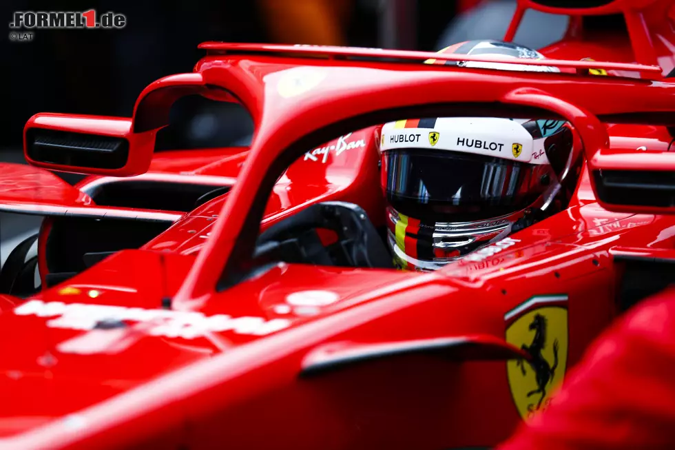 Foto zur News: Sebastian Vettel (Ferrari)