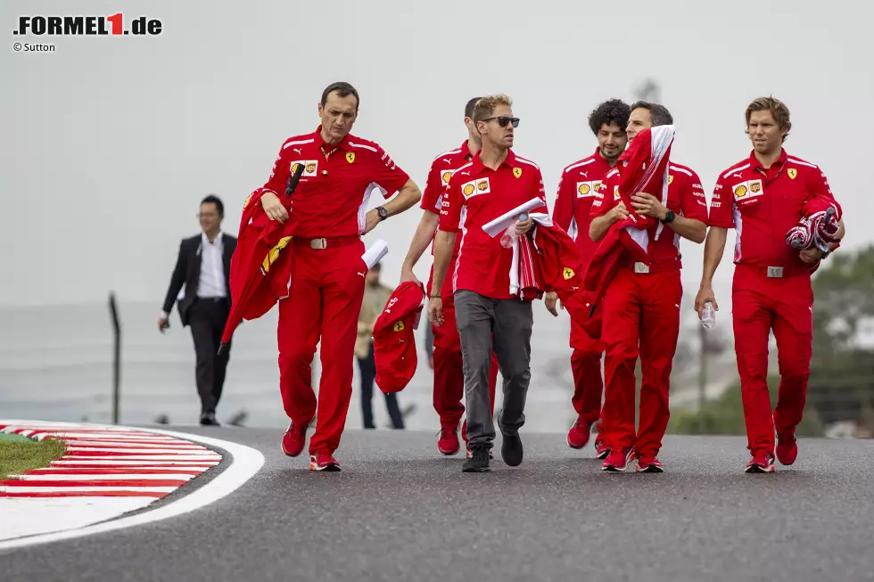 Foto zur News: Sebastian Vettel (Ferrari)