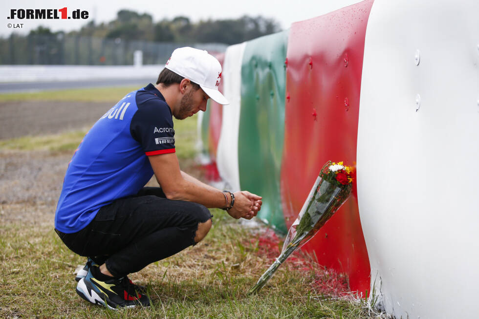 Foto zur News: Pierre Gasly (Toro Rosso) und Jules Bianchi