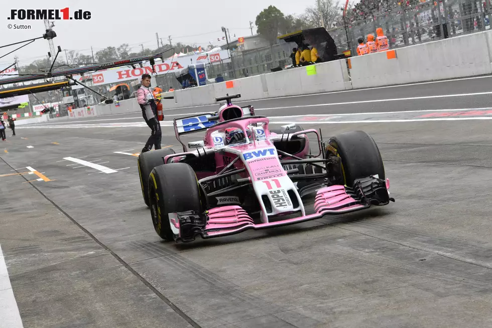 Foto zur News: Sergio Perez (Racing Point)