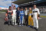 Foto zur News: Jean Alesi, Kazuki Nakajima, Aguri Suzuki, Takuma Sato und Mika Häkkinen