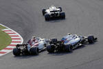 Foto zur News: Charles Leclerc (Sauber) und Sergei Sirotkin (Williams)