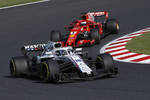 Foto zur News: Lance Stroll (Williams) und Sebastian Vettel (Ferrari)