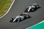 Foto zur News: Charles Leclerc (Sauber) und Lance Stroll (Williams)