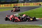 Gallerie: Kimi Räikkönen (Ferrari) und Max Verstappen (Red Bull)