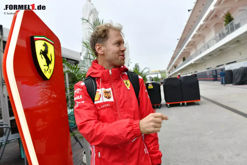 Foto zur News: Sebastian Vettel (Ferrari)