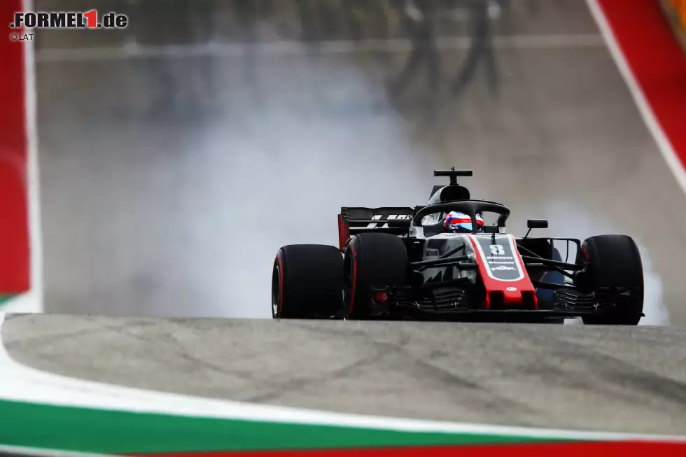 Foto zur News: Romain Grosjean (Haas)