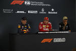 Foto zur News: Max Verstappen (Red Bull), Kimi Räikkönen (Ferrari) und Lewis Hamilton (Mercedes)