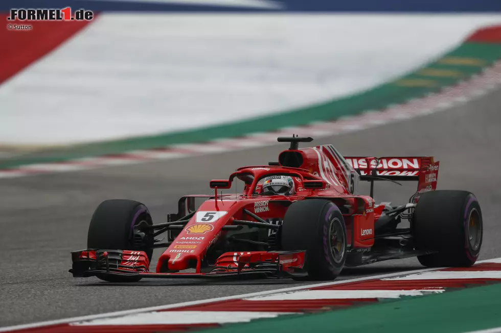 Foto zur News: Sebastian Vettel (Ferrari)