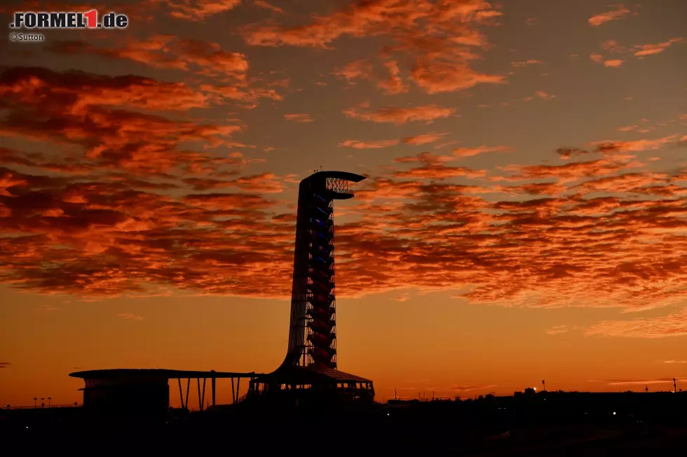 Foto zur News: Sonnenaufgang am Circuit of The Americas in Ausitn