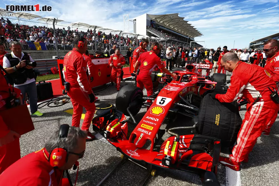 Foto zur News: Sebastian Vettel (Ferrari)